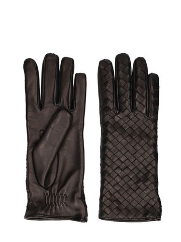 Guantes De Piel - BOTTEGA VENETA - Modalova