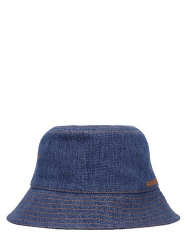 Gorro Pescador De Denim De Algodón - BURBERRY - Modalova