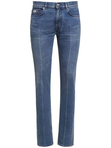 Jeans Aus Baumwolldenim - VERSACE - Modalova