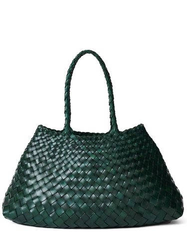 Big Santa Croce Leather Tote Bag - DRAGON DIFFUSION - Modalova