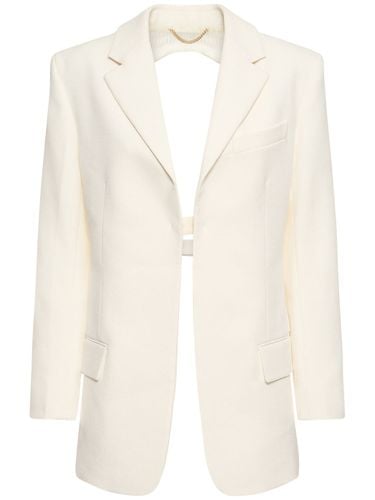 Giacca Lvr Exclusive In Crepe - VICTORIA BECKHAM - Modalova