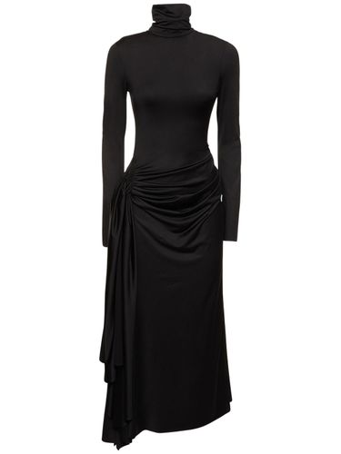 Midikleid Aus Glänzendem Jersey, Lvr Exclusive - VICTORIA BECKHAM - Modalova