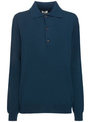 Niccolò Cashmere Polo Shirt - ANNAGRETA - Modalova