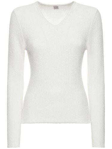 Top In Maglia Bouclé - TOTEME - Modalova