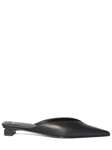 Mm Leather Mules - AMI PARIS - Modalova