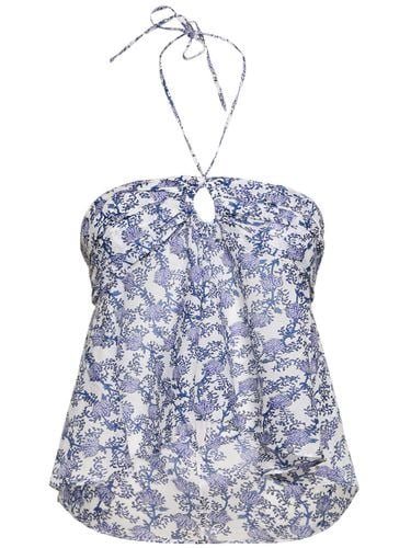 Top Gabao In Cotone Con Ruches - MARANT ETOILE - Modalova