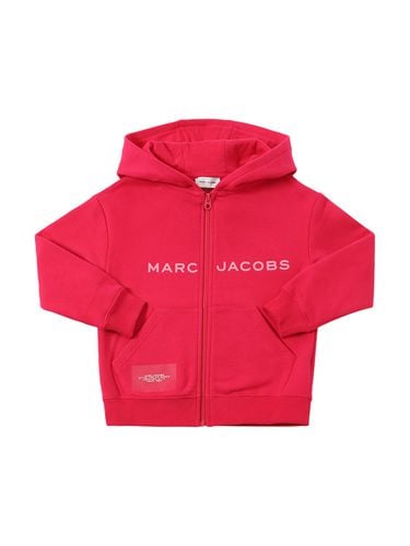 Sudadera De Algodón Jersey Con Cremallera - MARC JACOBS - Modalova