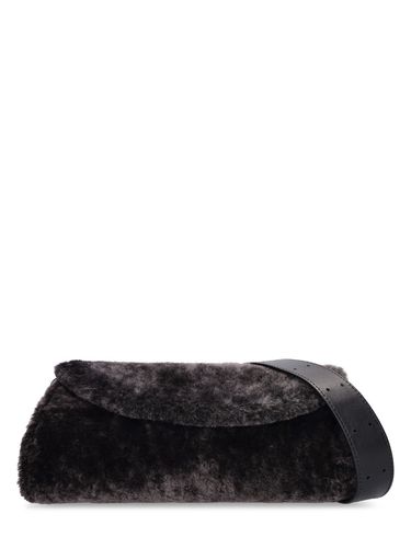 Bolso Pequeño Cannolo De Shearling - JIL SANDER - Modalova