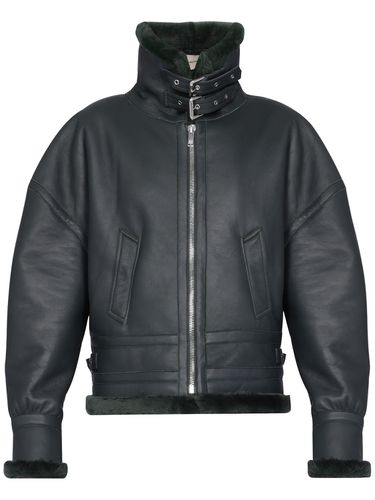 Bikerjacke Aus Leder Mit Schnallenriemen - ALEXANDRE VAUTHIER - Modalova