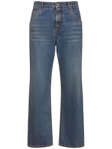 Relaxed Fit Cotton Denim Jeans - ETRO - Modalova