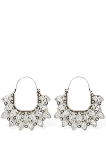 Celenia Crystal Hoop Earrings - ISABEL MARANT - Modalova