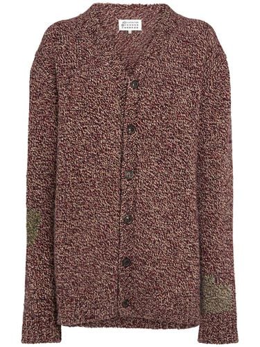 Wool Blend Knit Cardigan - MAISON MARGIELA - Modalova