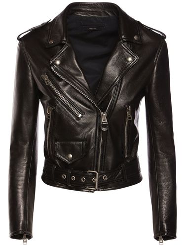 Bikerjacke Aus Leder - TOM FORD - Modalova