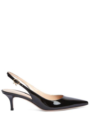 Mm Ribbon Patent Leather Pumps - GIANVITO ROSSI - Modalova