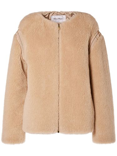 Panno Wool Blend Collarless Jacket - MAX MARA - Modalova