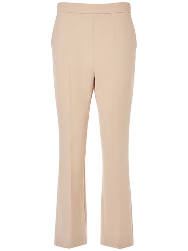 Gerade Wollhose Mit Hohem Bund „nepeta“ - MAX MARA - Modalova