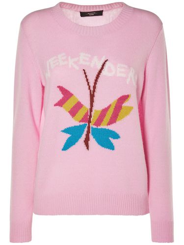 Adelchi Intarsia Logo Knit Sweater - WEEKEND MAX MARA - Modalova