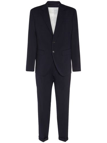 Cipro Fit Single Breasted Wool Suit - DSQUARED2 - Modalova