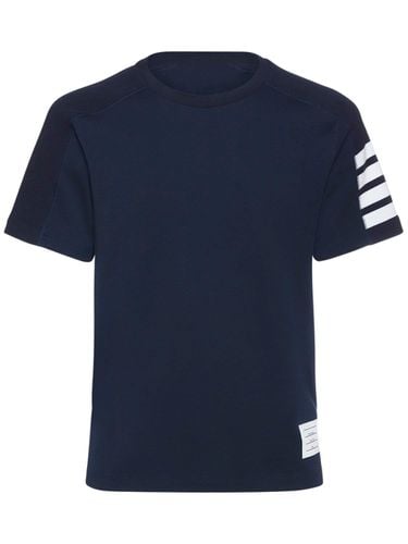 Camiseta De Algodón Jersey - THOM BROWNE - Modalova