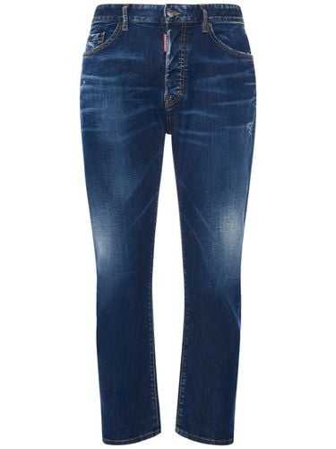 Bro Stretch Cotton Denim Jeans - DSQUARED2 - Modalova