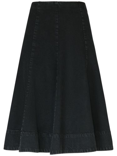 Lennox Cotton Midi Skirt - KHAITE - Modalova