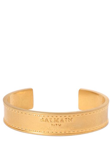 Bracciale Signature In Ottone - BALMAIN - Modalova