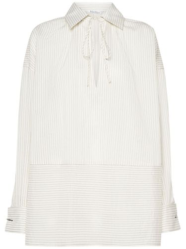 Camicia In Cotone E Seta - MAX MARA - Modalova