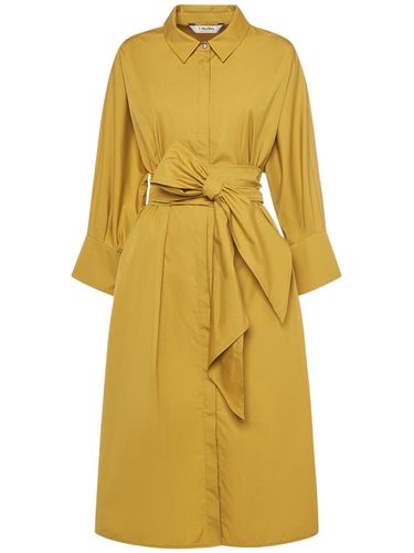 Vestido Camisero De Popelina Con Cinturón - 'S MAX MARA - Modalova