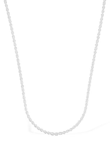 Lace Grace Long Mini Chain Necklace - FEDERICA TOSI - Modalova