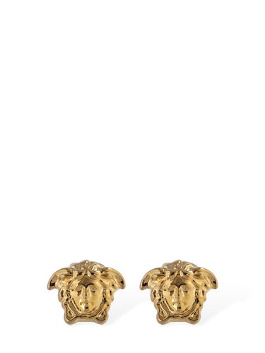 Medusa Stud Earrings - VERSACE - Modalova