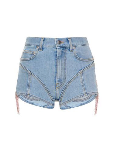 Jeansshorts Aus Denim, Lvr Exclusive - MUGLER - Modalova