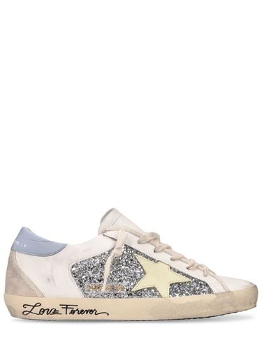 Mm Hohe Mule-sneakers Aus Leder „super-star“ - GOLDEN GOOSE - Modalova