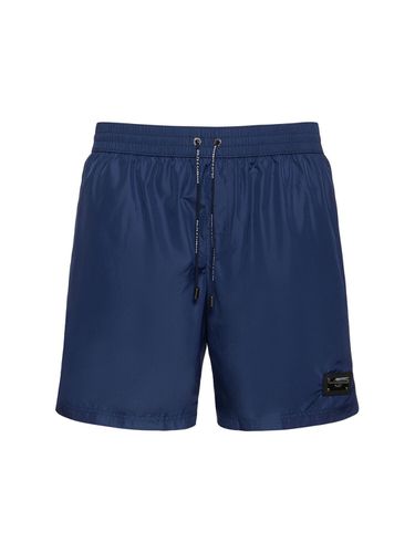 Badehose Mit Logo-plakette - DOLCE & GABBANA - Modalova