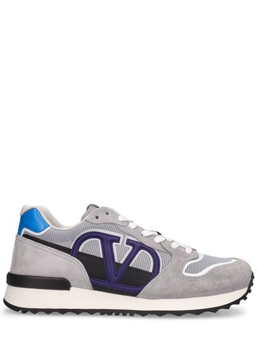 Sneakers De Piel Con Logo - VALENTINO GARAVANI - Modalova