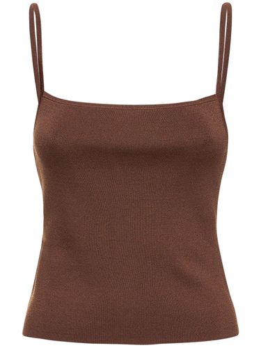 Top In Maglia Di Misto Viscosa - MATTEAU - Modalova