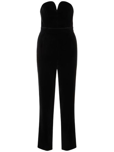 Jealousy Cotton Velvet Jumpsuit - BLAZÉ MILANO - Modalova