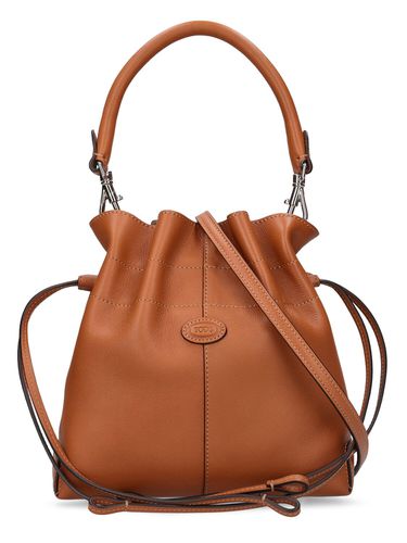 Mini Dbs Leather Bucket Bag - TOD'S - Modalova