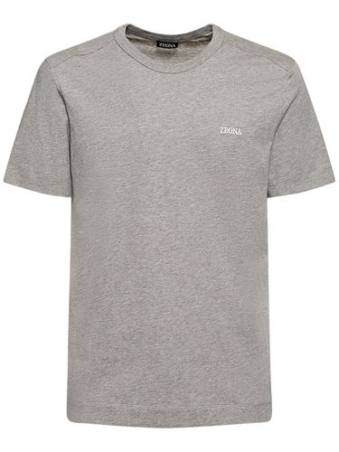 Camiseta Manga Corta - ZEGNA - Modalova