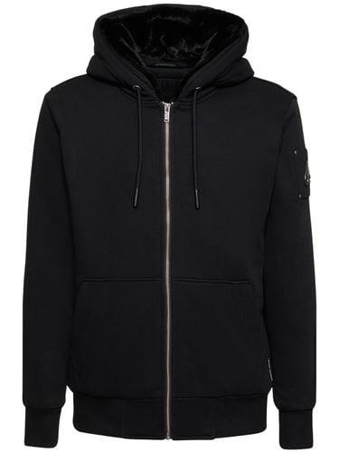 Bunny Hooded Zip-up Sweatshirt - MOOSE KNUCKLES - Modalova