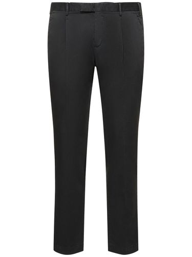 Pantaloni In Cotone Stretch - PT TORINO - Modalova