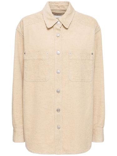 Randal Corduroy Cotton Linen Overshirt - MARANT ETOILE - Modalova