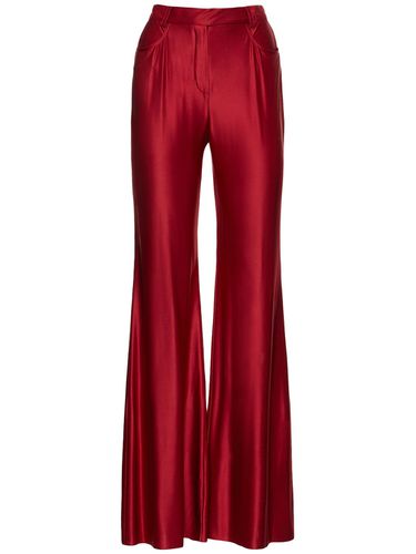 Pantalones Anchos De Jersey Brillante - ALEXANDRE VAUTHIER - Modalova