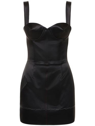 Duchesse Satin Mini Corset Dress - MAISON MARGIELA - Modalova