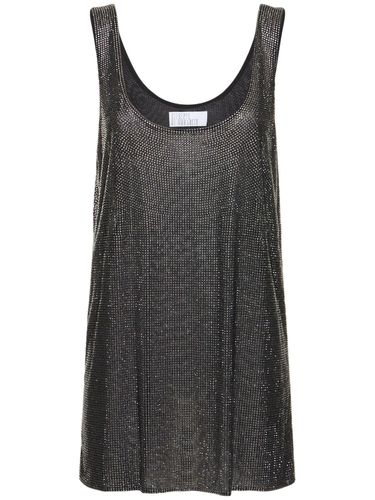 Crystal Embellished Mini Tank Dress - GIUSEPPE DI MORABITO - Modalova