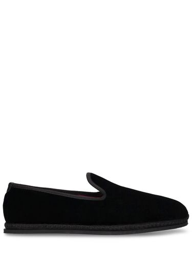 Neal Line Velvet Loafers - TOM FORD - Modalova