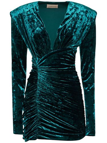 Velvet Mini Dress - ALEXANDRE VAUTHIER - Modalova