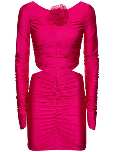 Vestido Corto De Jersey Stretch Brillante - GIUSEPPE DI MORABITO - Modalova