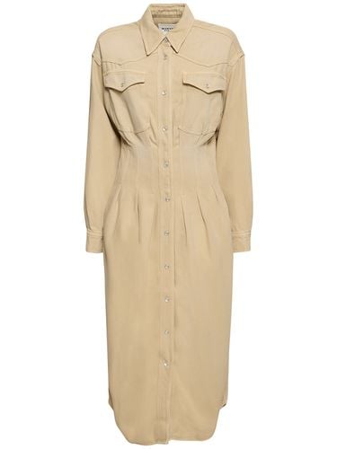 Tomia Lyocell Shirt Long Dress - MARANT ETOILE - Modalova