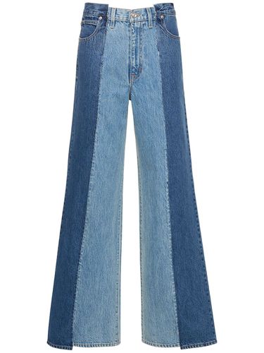 Re-worked Eva Paneled Denim Jeans - SLVRLAKE - Modalova