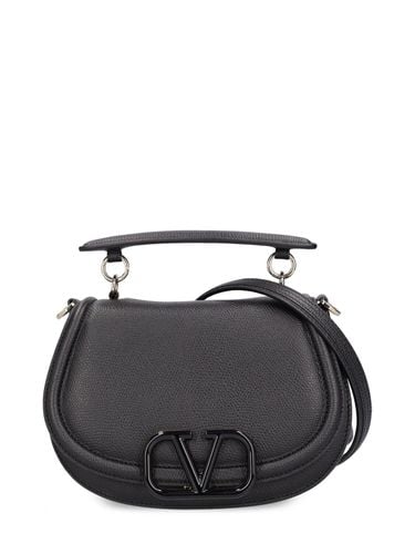 Bolso Saddle De Piel Con Logo - VALENTINO GARAVANI - Modalova